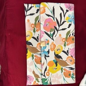 Floral Clutch with Vibrant Colors
